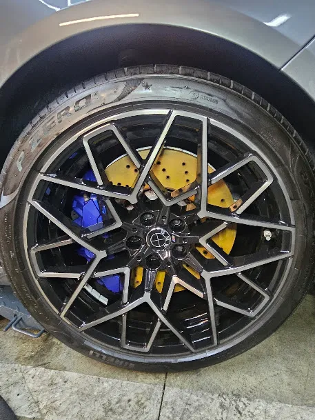 BMW — wheel detailing at Ceramic Guys